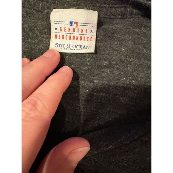 5th & Ocean Baltimore Orioles Women's V-Neck T-Shirt Black XL Short Sleeve - Picture 6 of 7